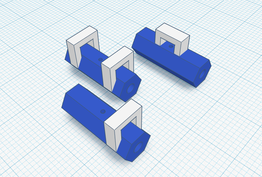Leader 120 Hex Join with Holes For Zipties