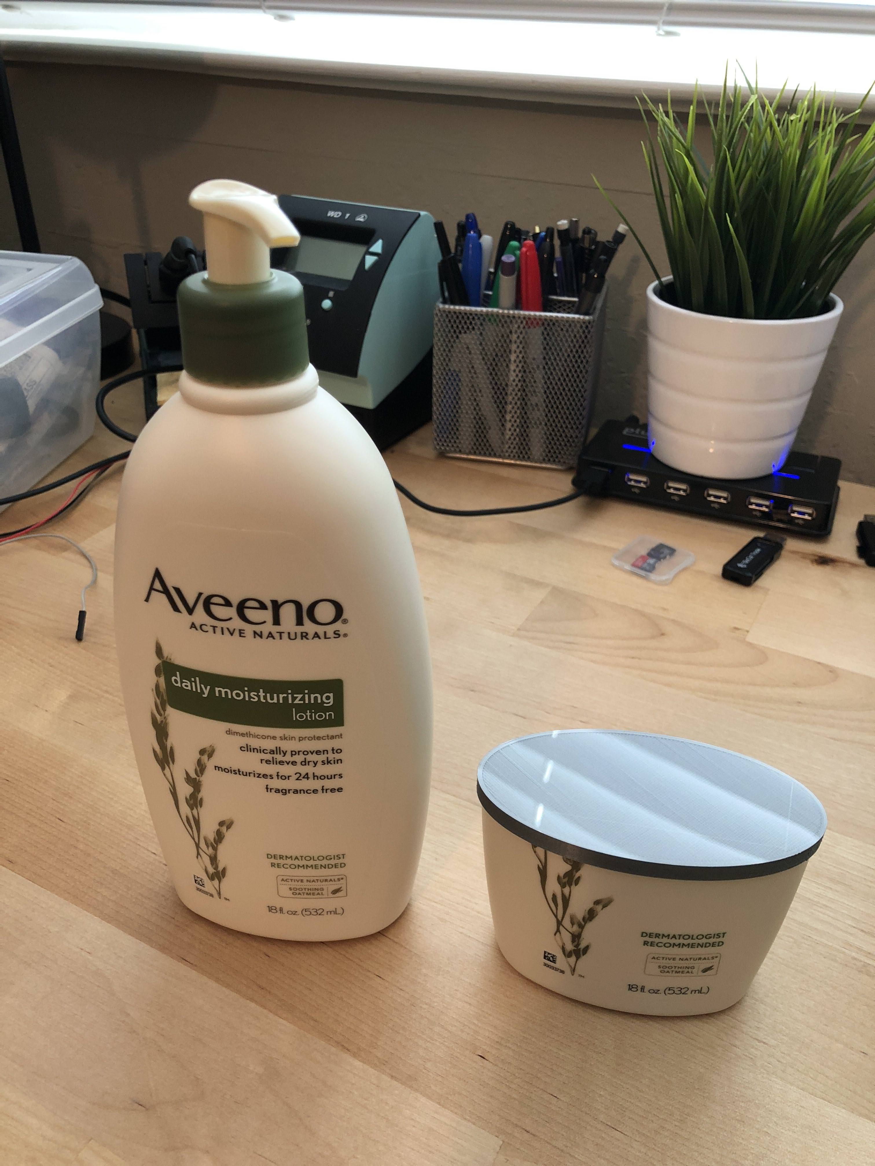 Aveeno lotion bottle cap