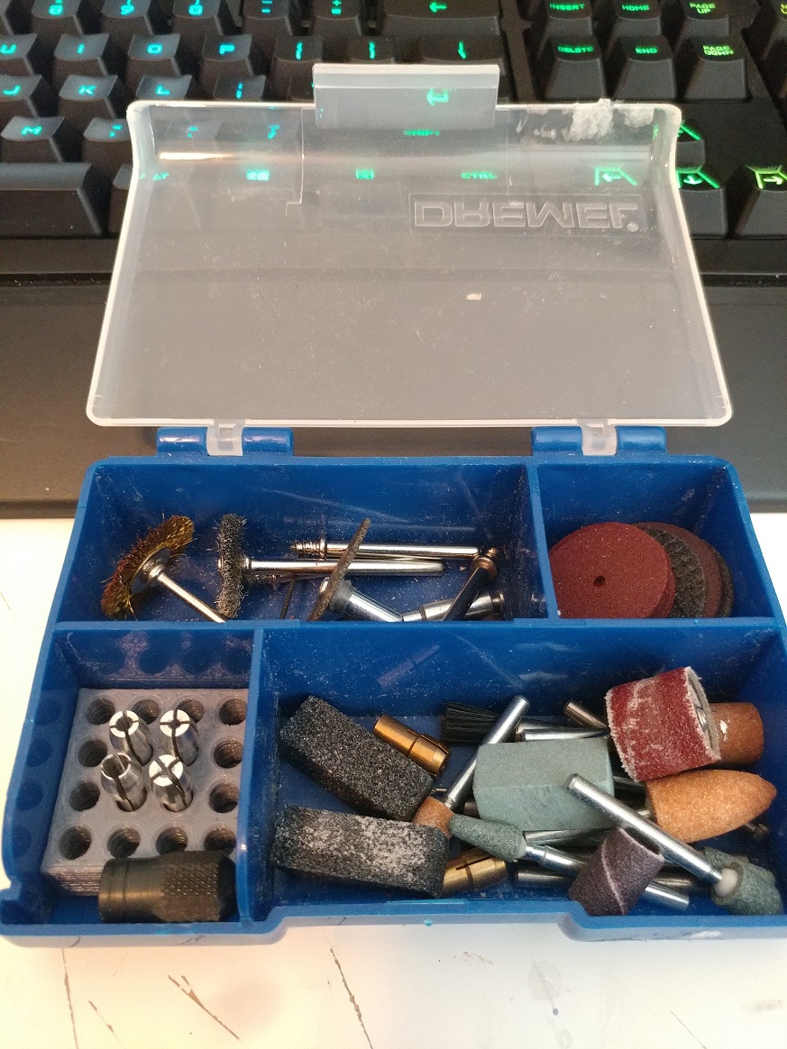 Dremel Collet Holder for Small Bit Case