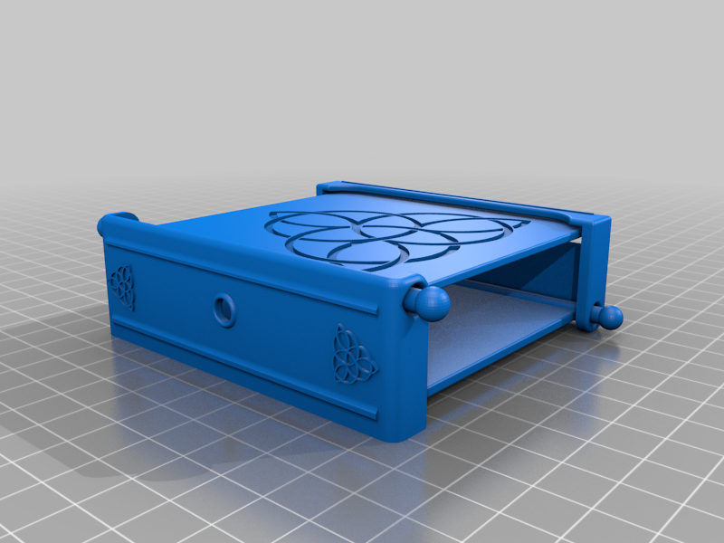 Hinged book cover