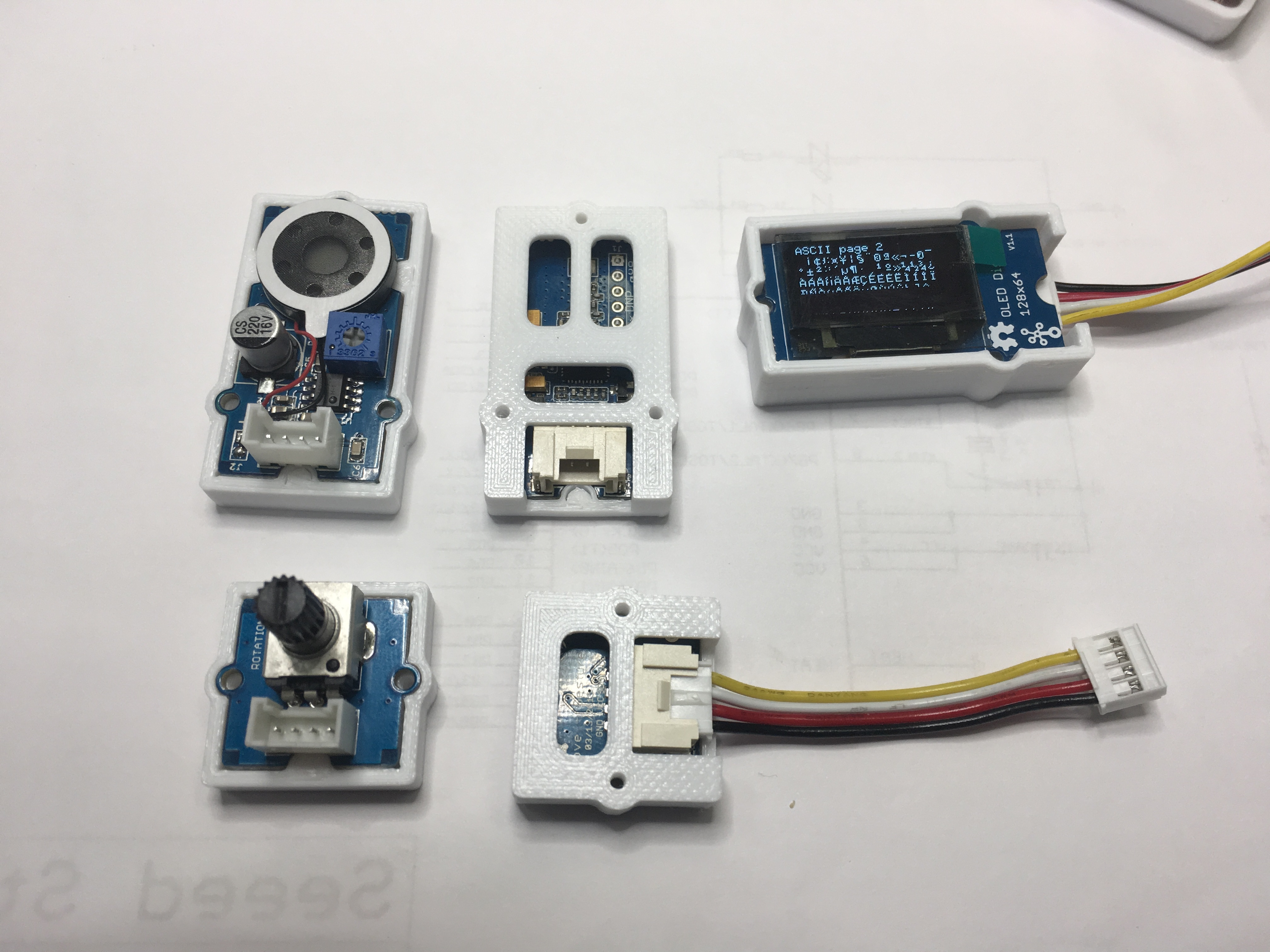 Grove Sensor Case (1x1,1x2 etc.)
