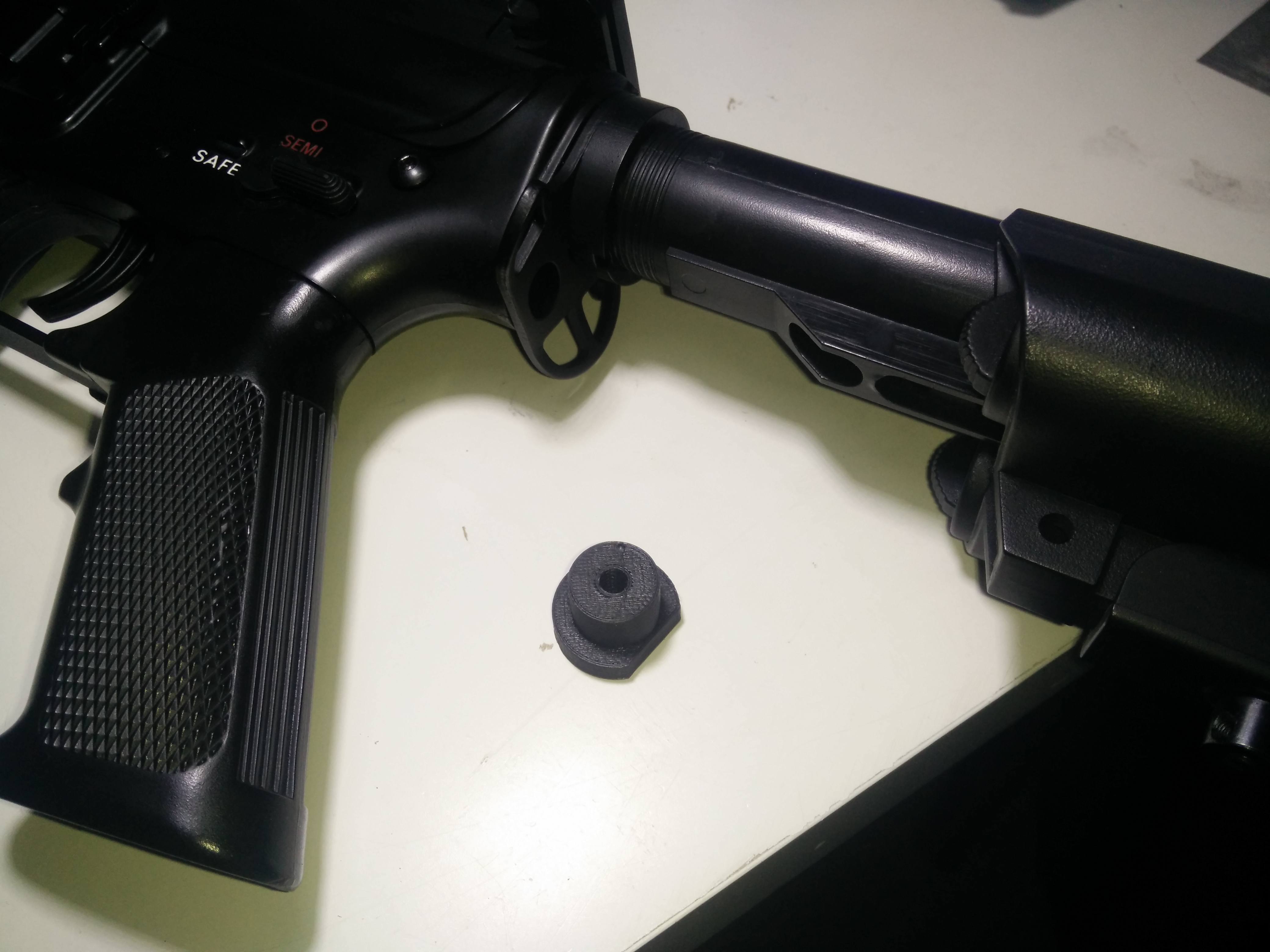 M4 Airsoft Buffer Tube Nut