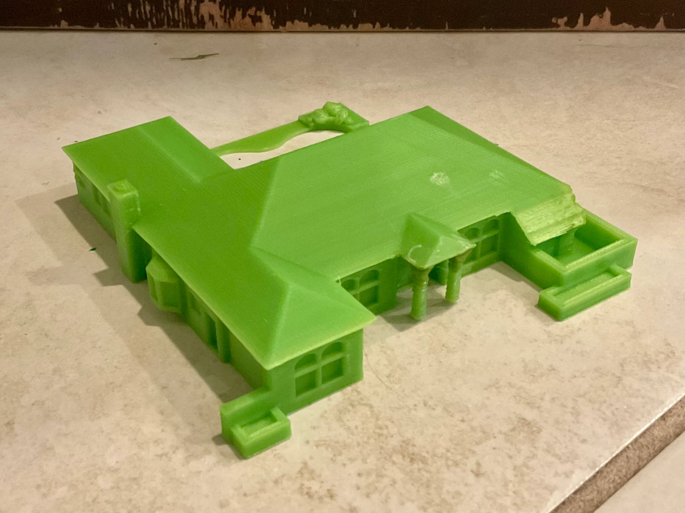N-scale Vacation House 2