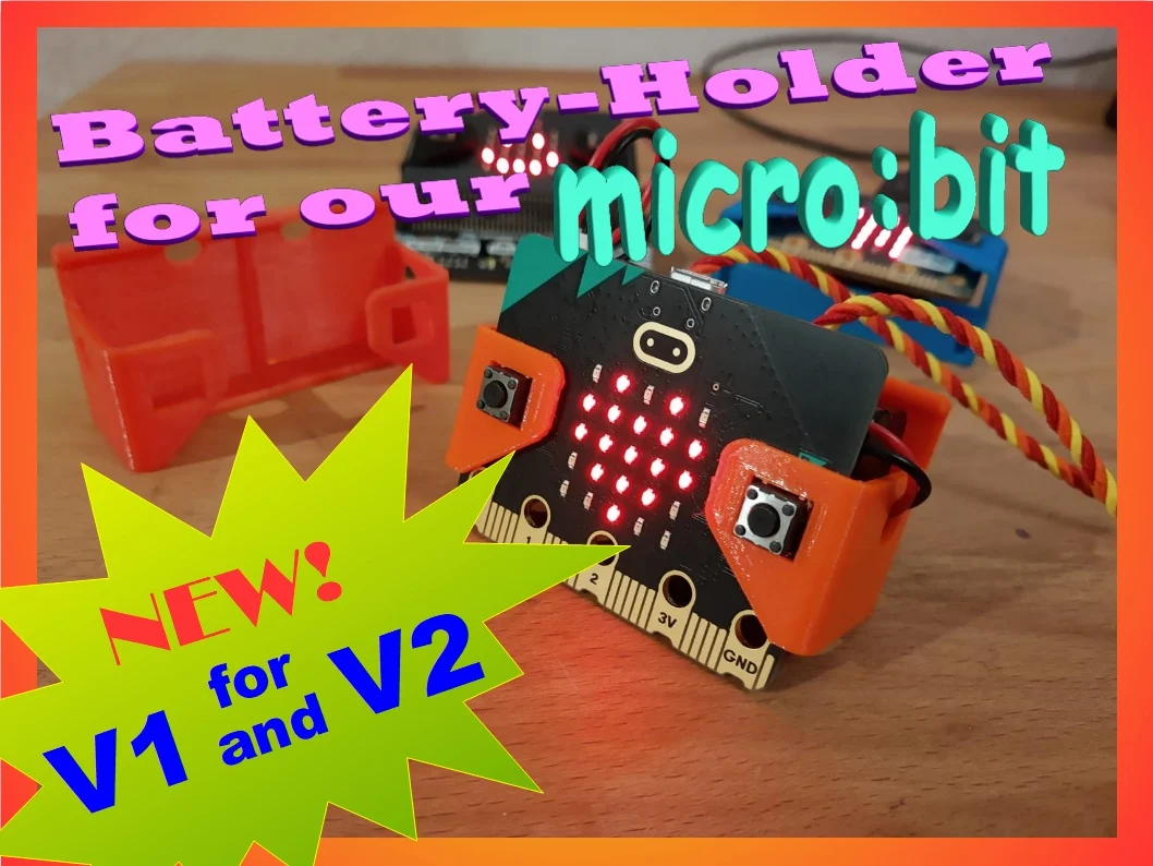 CHAWs battery case for micro:bit V1 & V2
