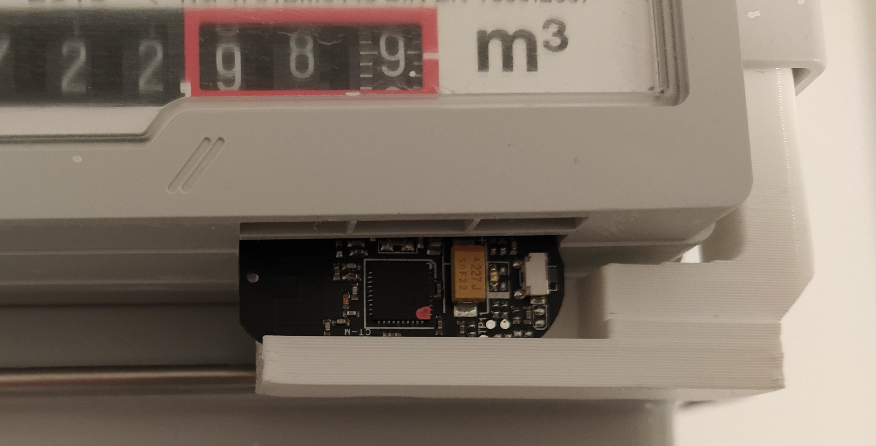 Sensor holder Elster BK-G4 gas meter for mi window sensor