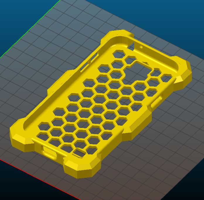S4 Mini Reinforced case for flex filament