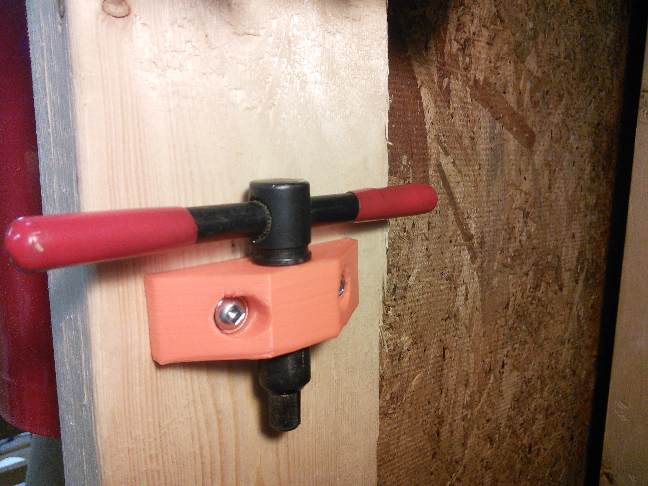Lathe Chuck Key Holder
