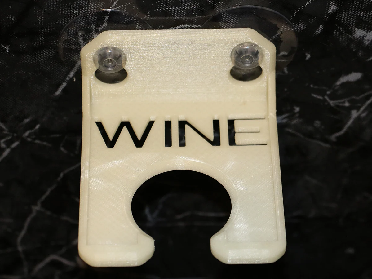 Novelty Bathroom Wine Glass Holder