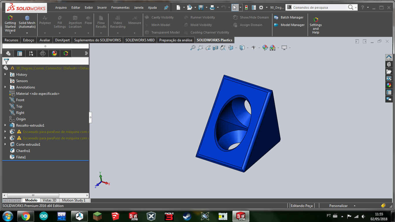 2020 90 Degree Corner Connector