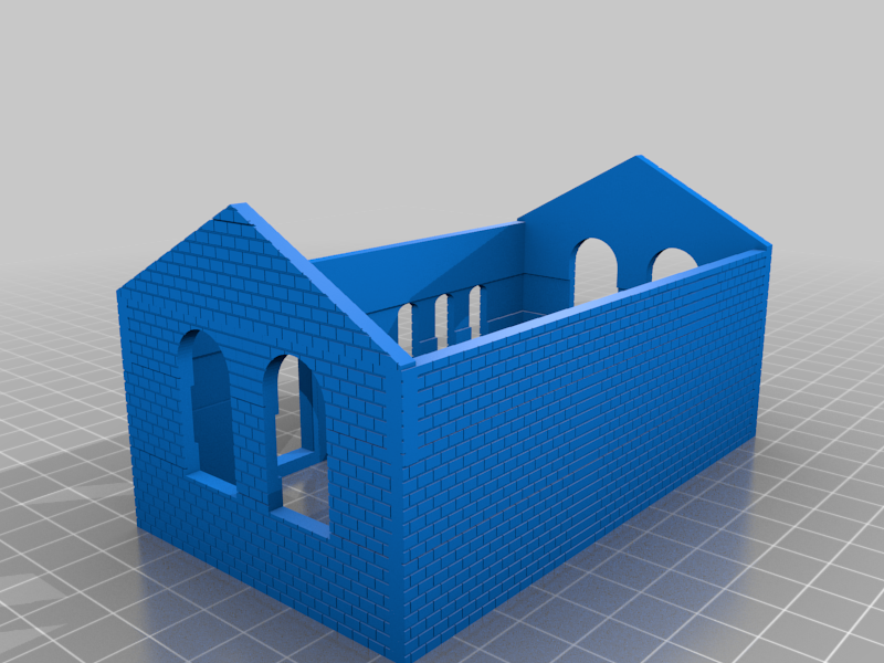 H0/HO Scale Church