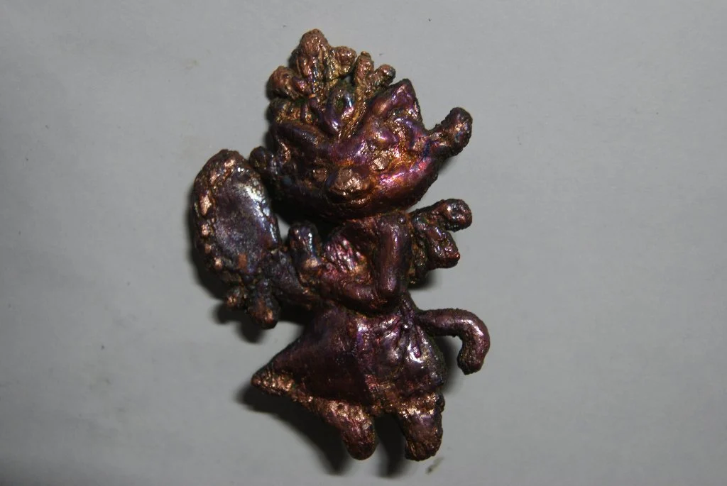 Shaman Cat Bage / Brooch