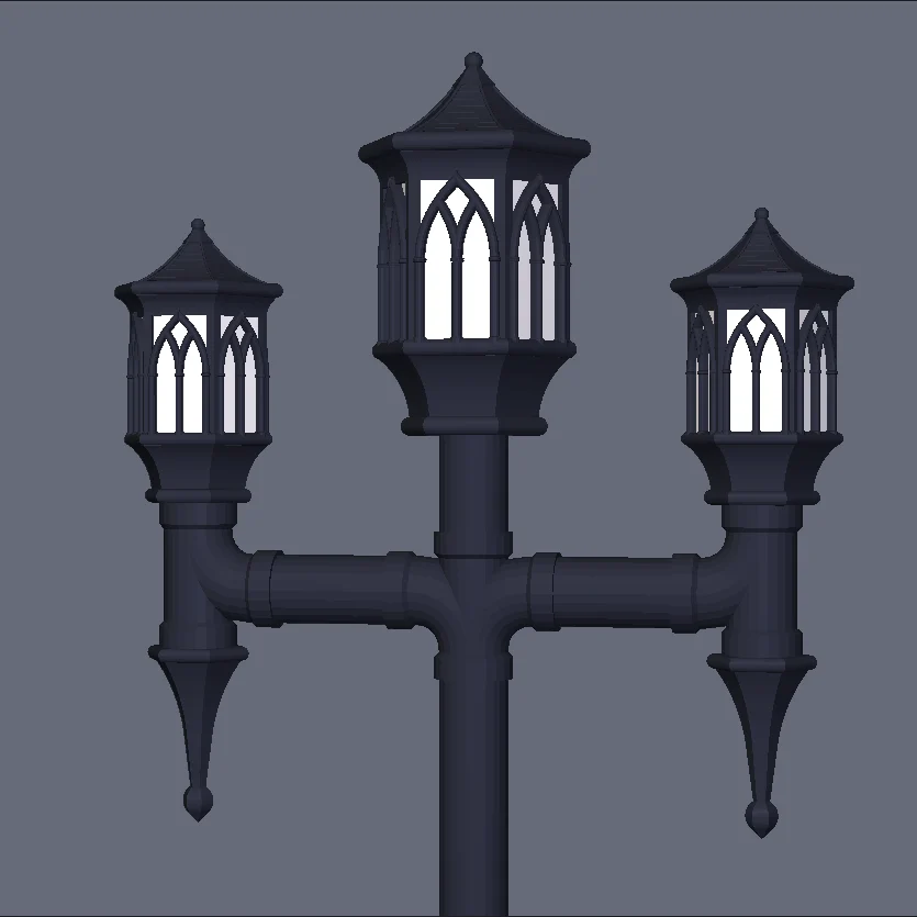 Gas Street Lamp Decor