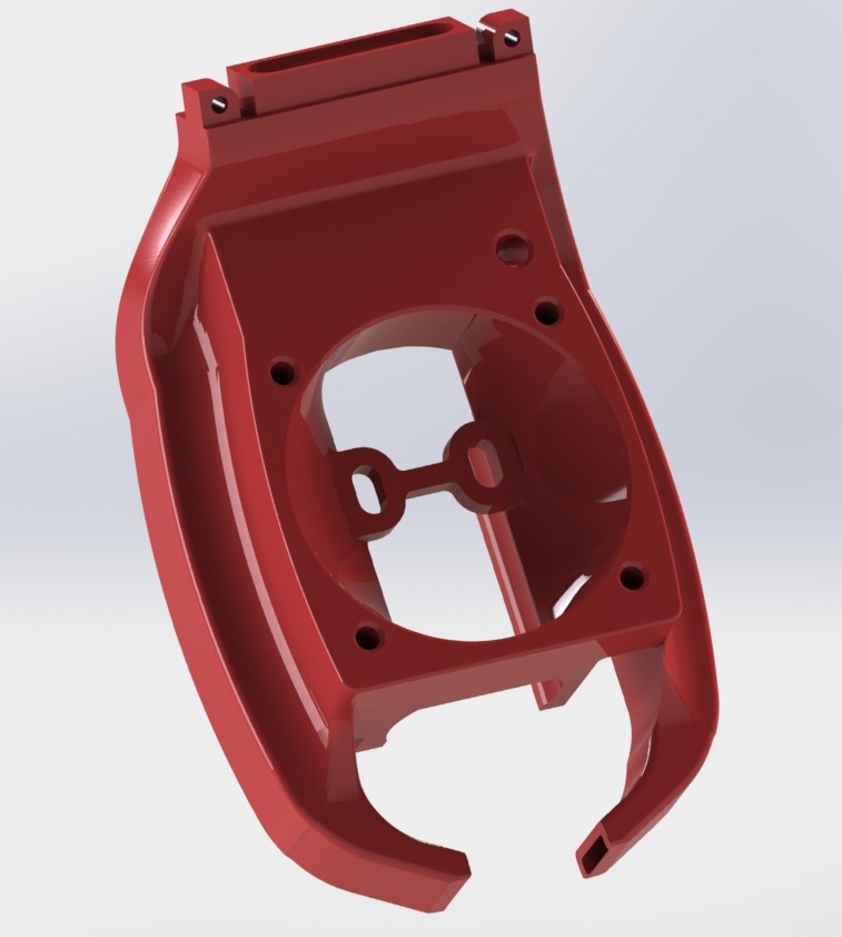 EPF Fang for CR10 CR10s with variable height 2,5mm