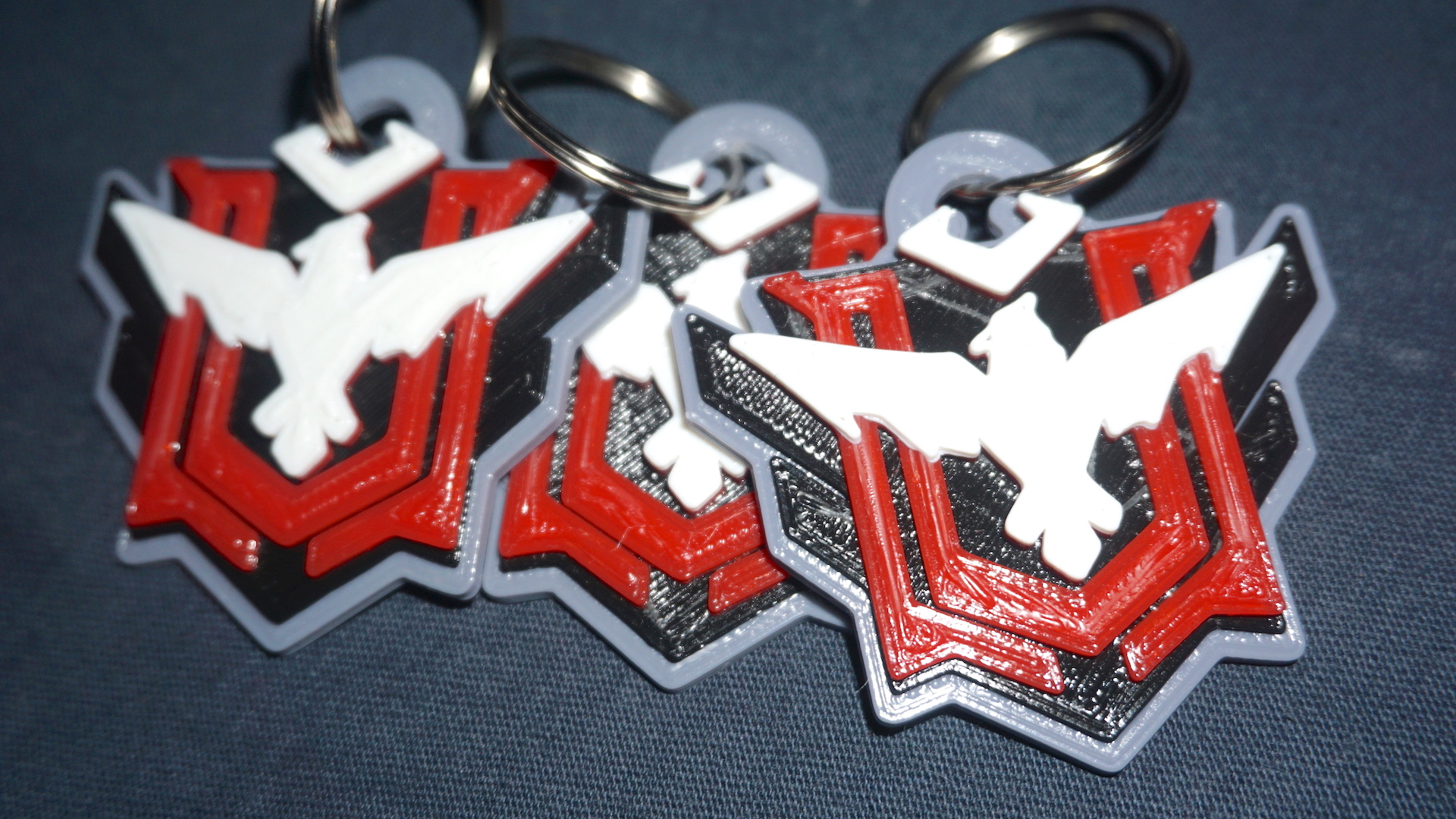 FREEFIRE Heroic Badge Keychain