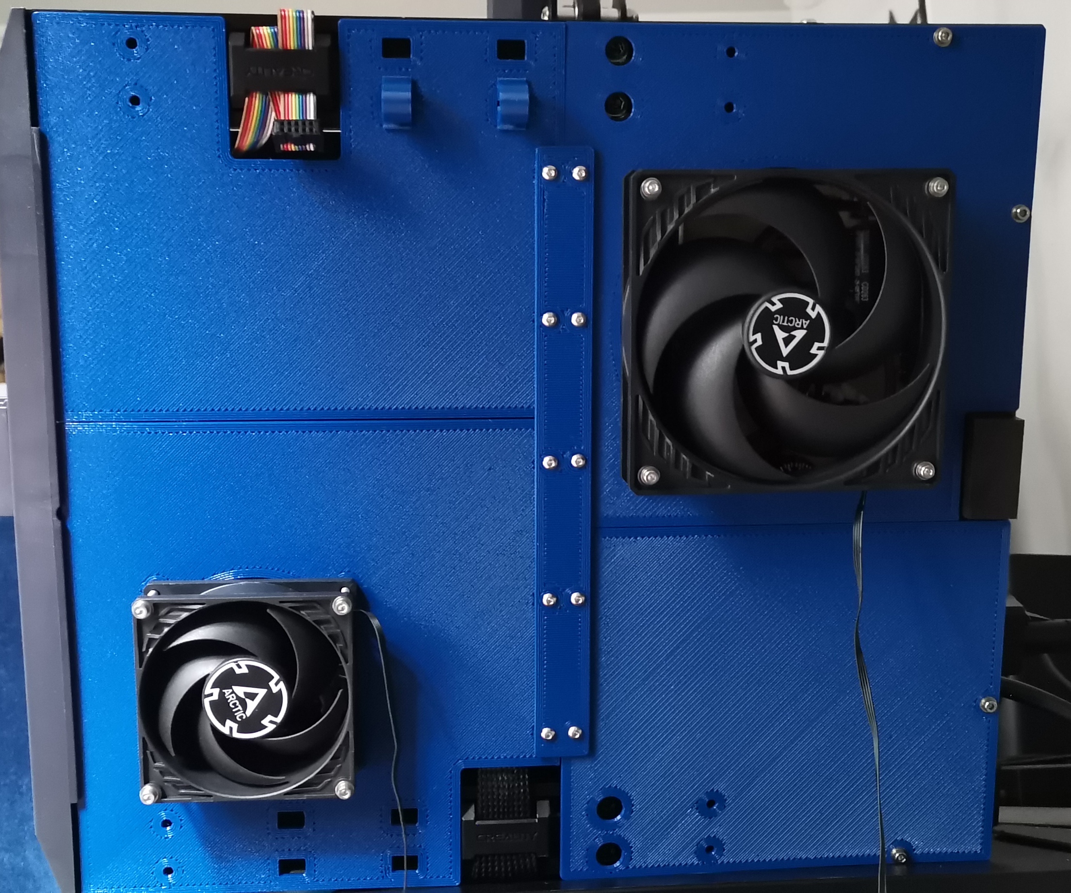 Ender 3 S1 - Mainboard and PSU Fan Mod