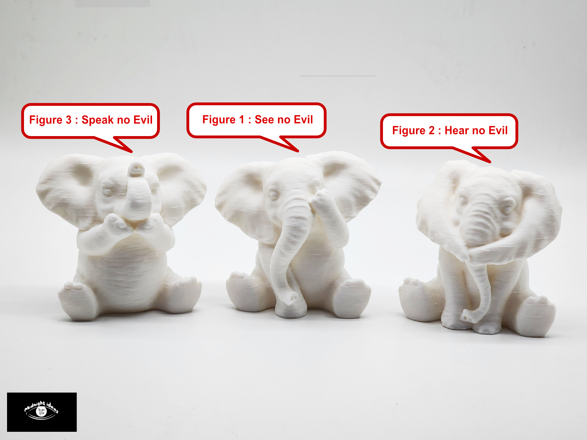 3 Wise Elephants