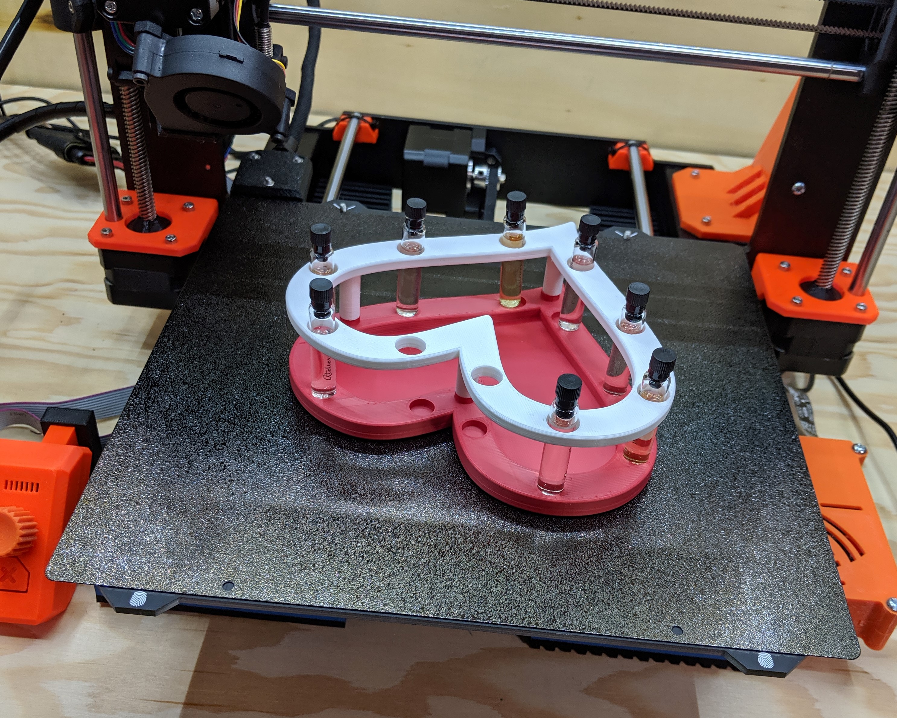 Perfurme Sample Holder Heart Shaped