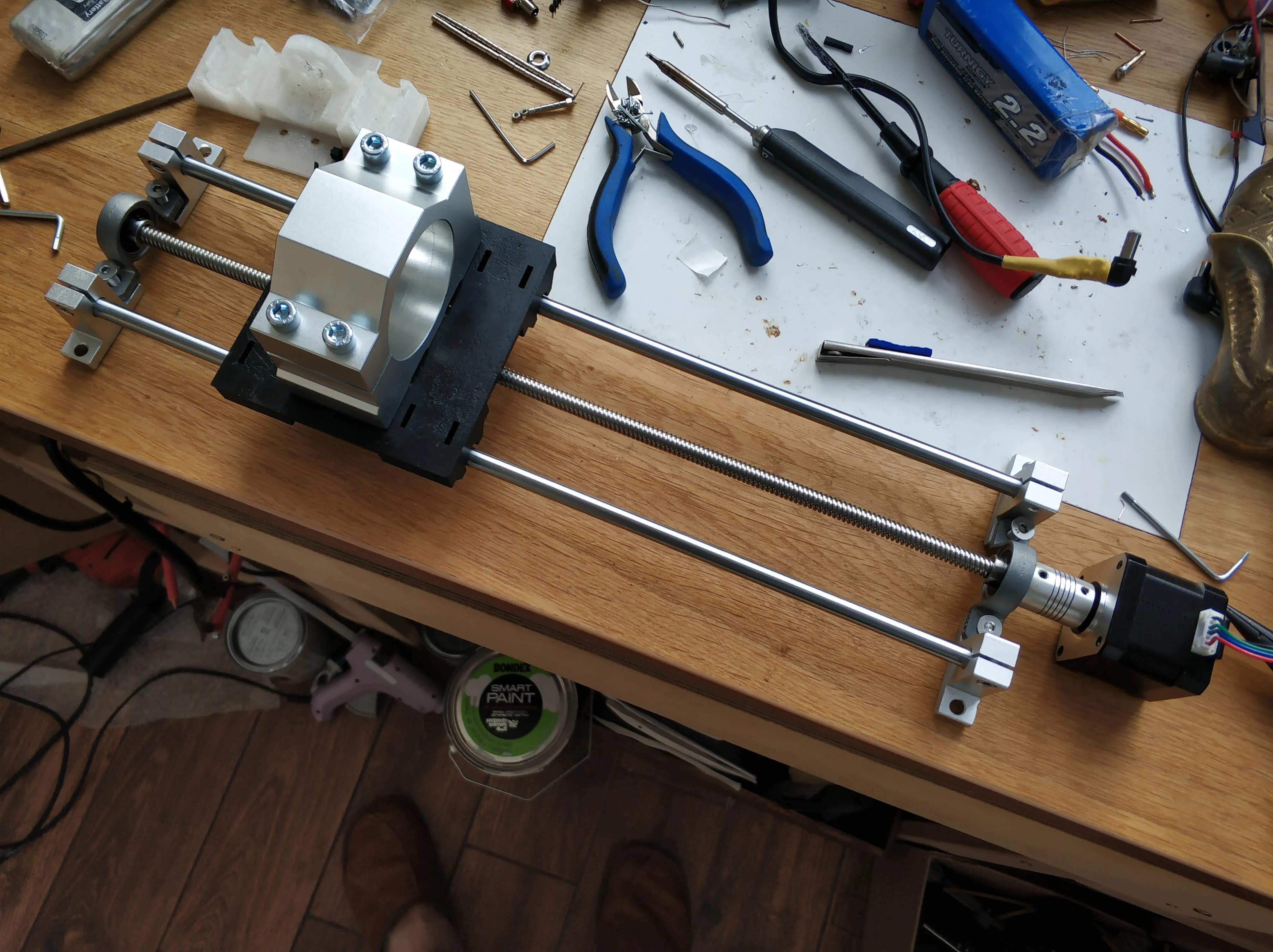 Z Carriage for a 52mm spindle motor