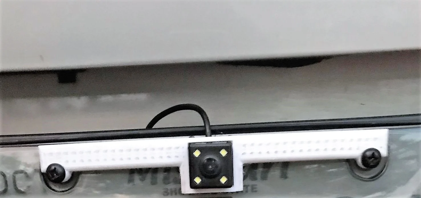 Backup Cam Plate Mount (US)