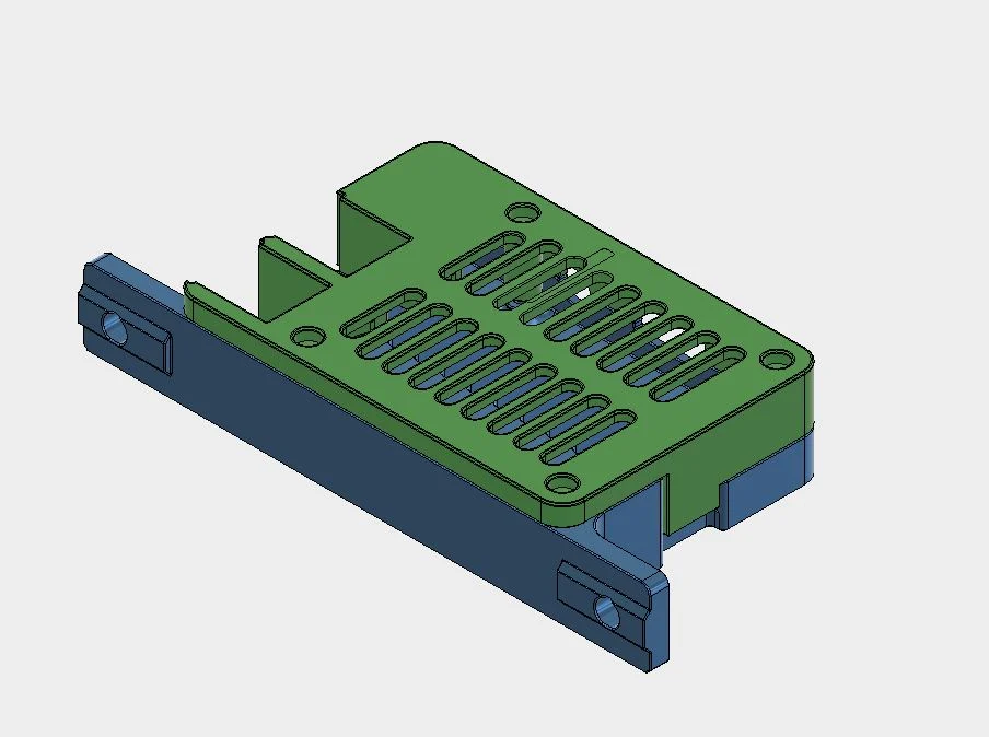 Raspberry Pi 3 B Case Bear Upgrade (V-Slot and maybe other extrusions)