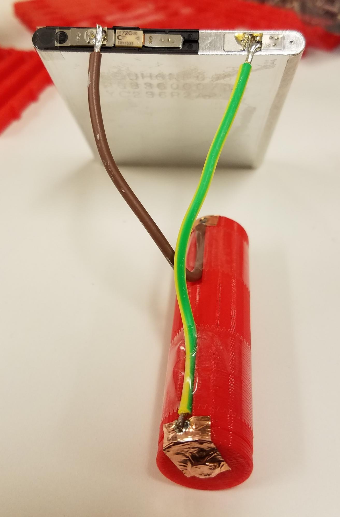 Dummy 18650 Cell for Testing