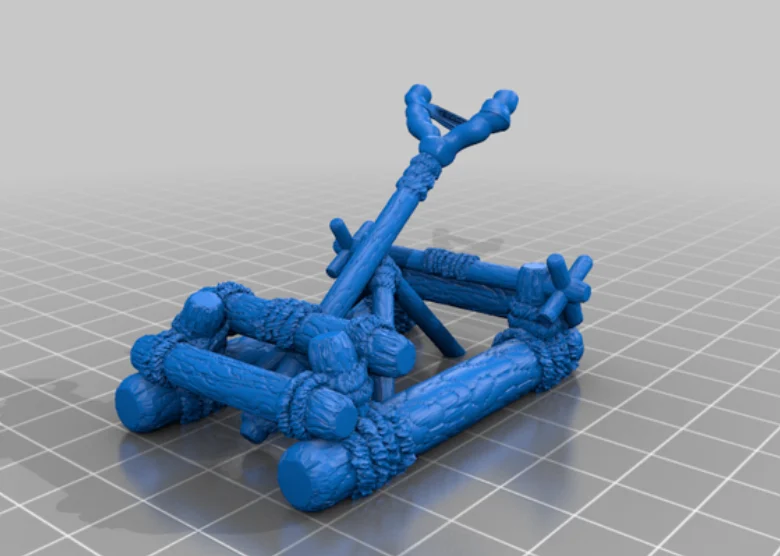 Ewok Catapult (star wars legion scale)