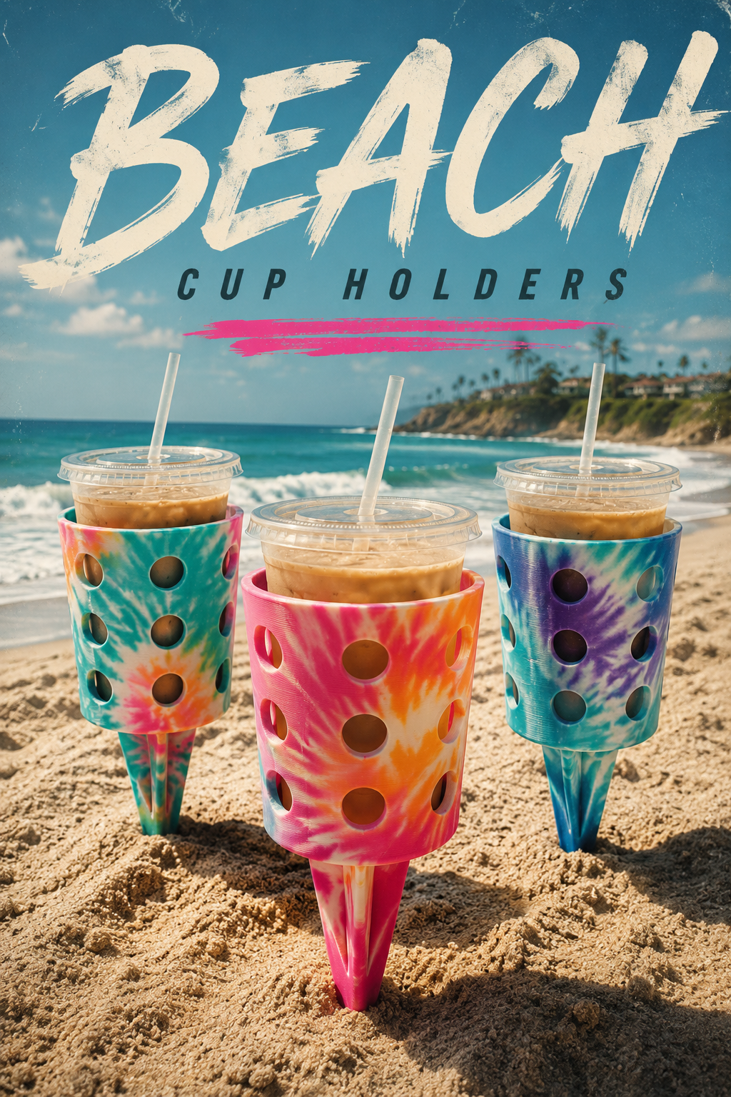 Beach Cup Holders 2.0