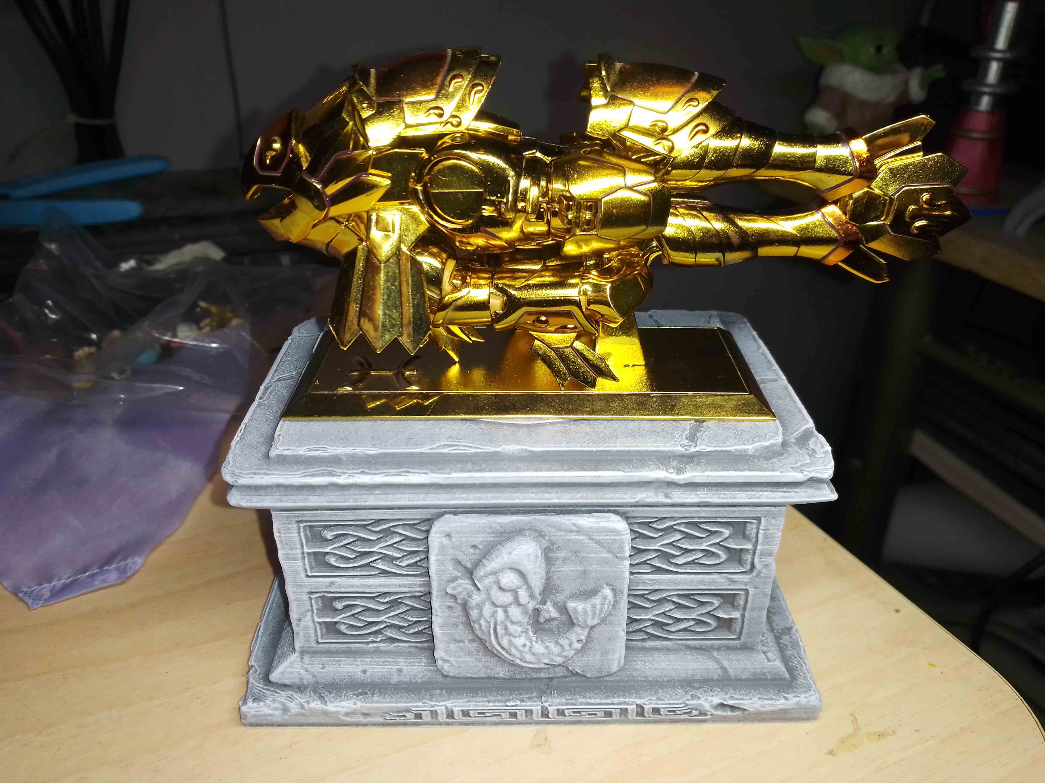 saint seiya piscis nuevo pedestal