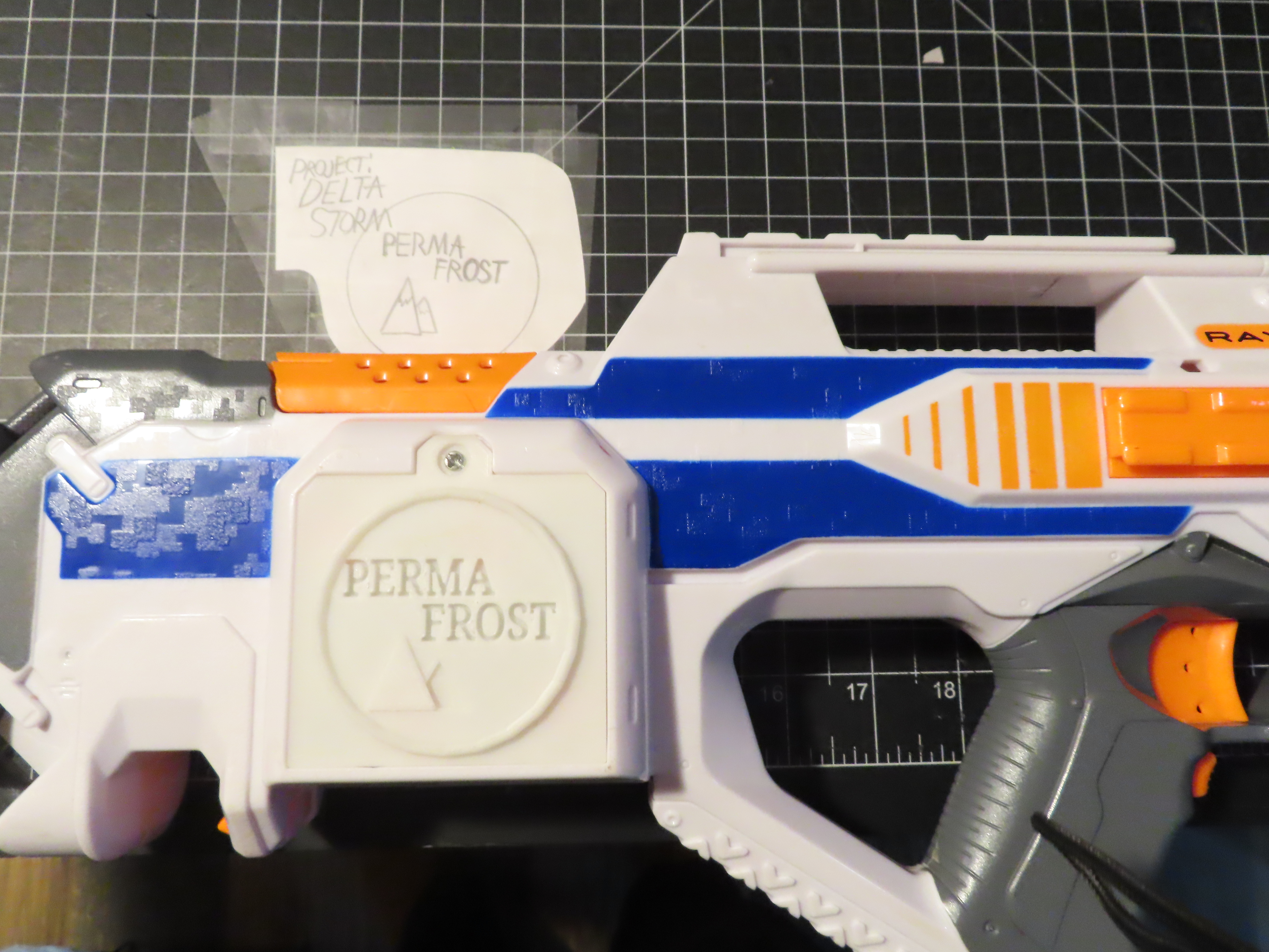 Rayven Battery cover "Perma Frost"