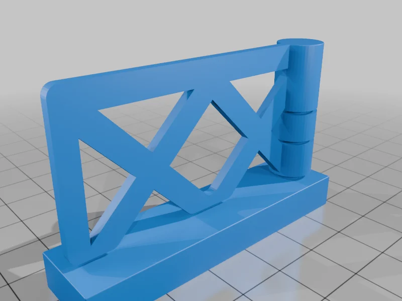 1x4 Fence Door Element for Stud-Based bricks - 1x4 Zauntor für Klemmbausteine