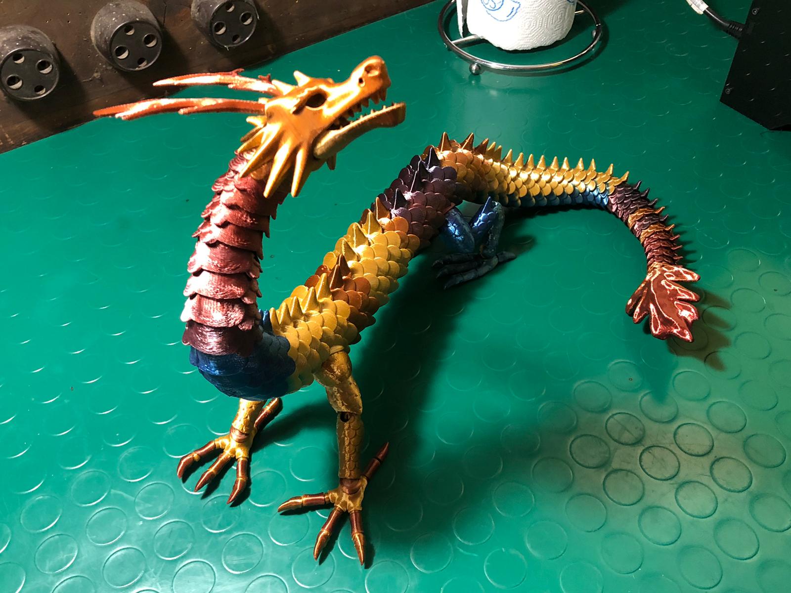 Lung Oriental Articulated Dragon
