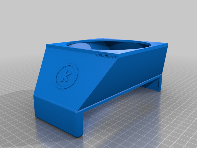 KSO-Pro 120mm full Shroud Fan Side Adapter