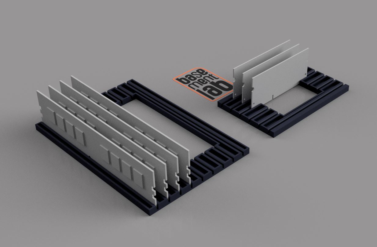 RAM Storage Tray - Supporto per RAM