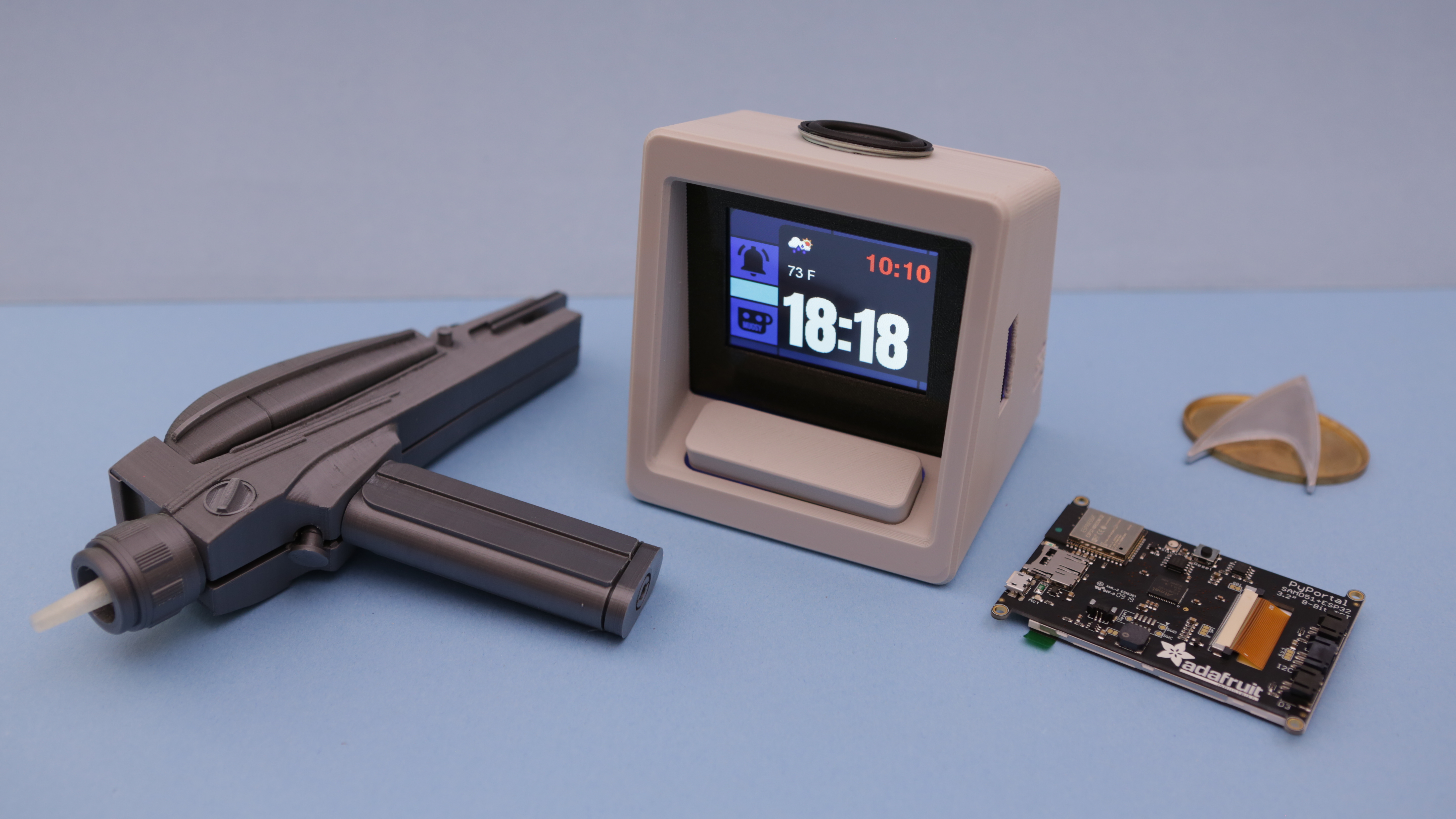 Star Trek Alarm Clock - Adafruit PyPortal