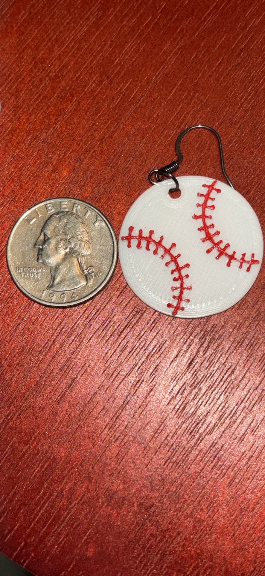 Baseball Softball Earrings