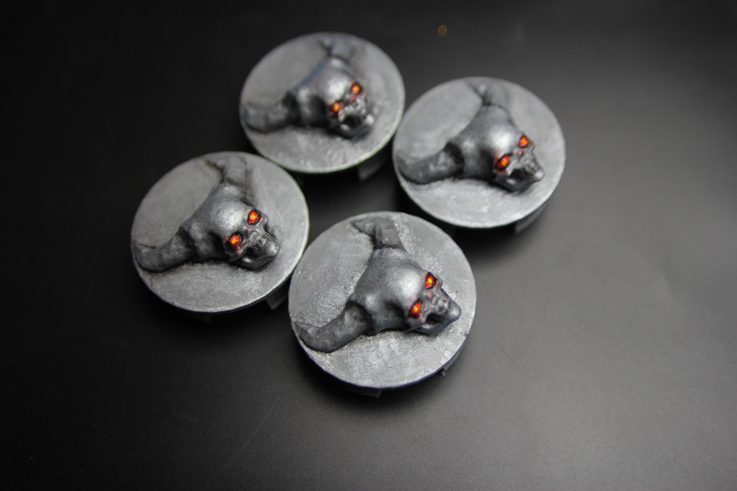 Mazda hubcap base