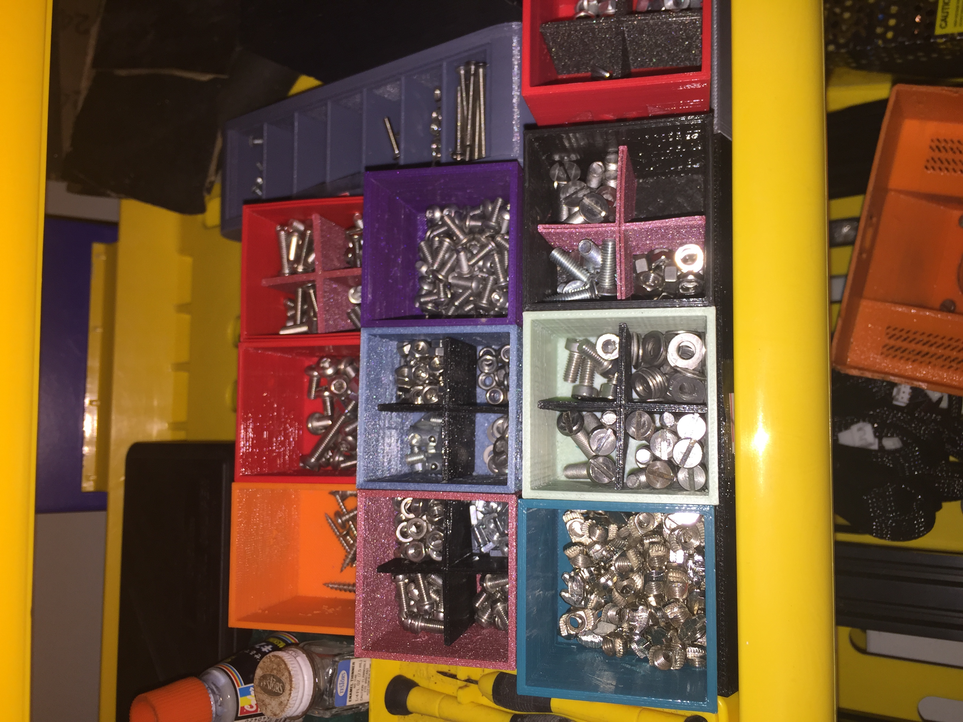 Bac pour cube de calibration de 50 x 50