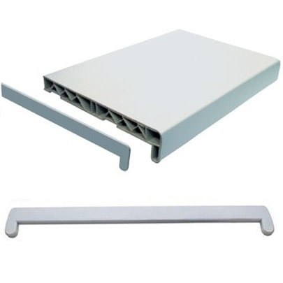 Parametric window sill end caps