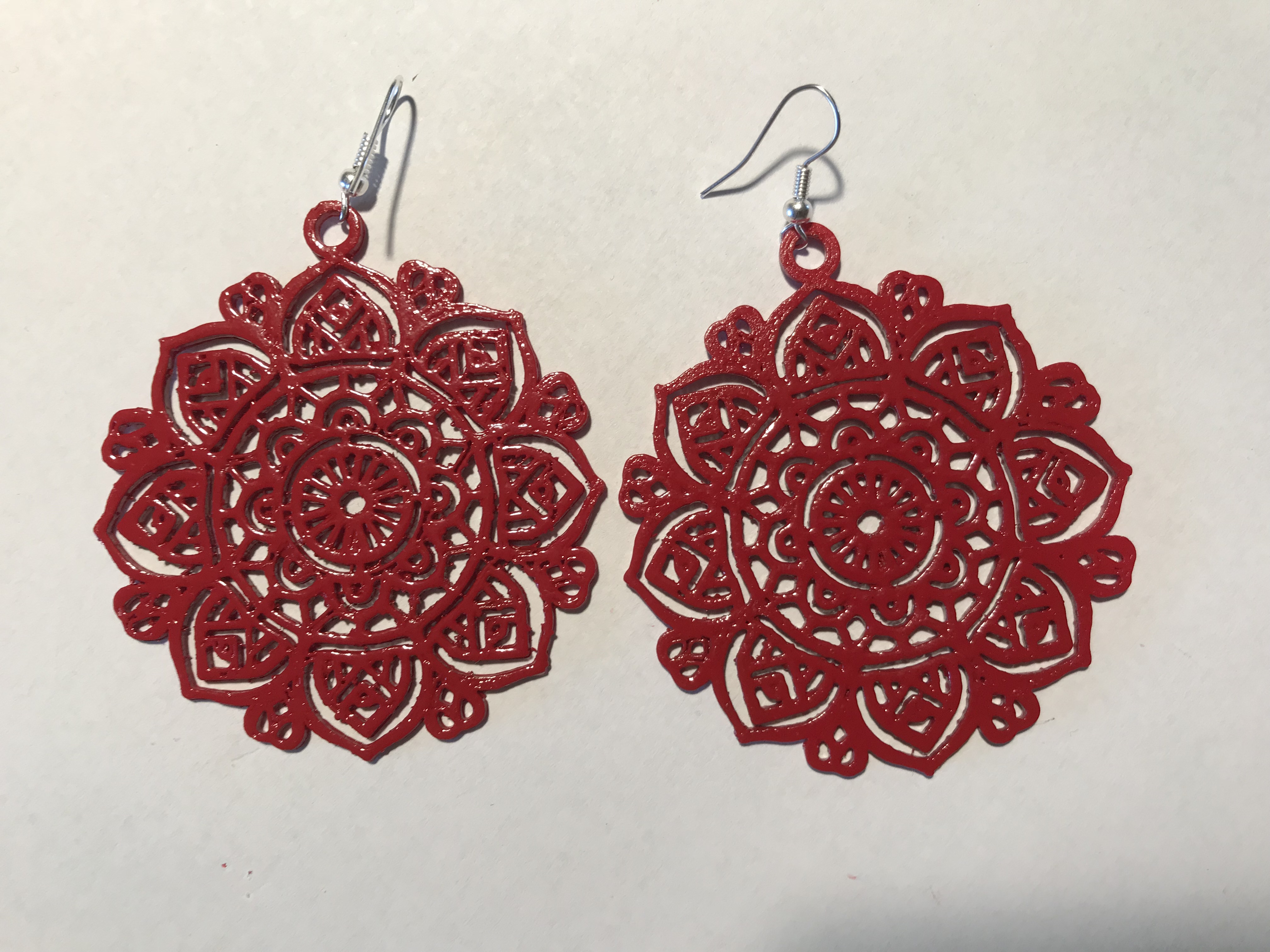 Mandala earrings