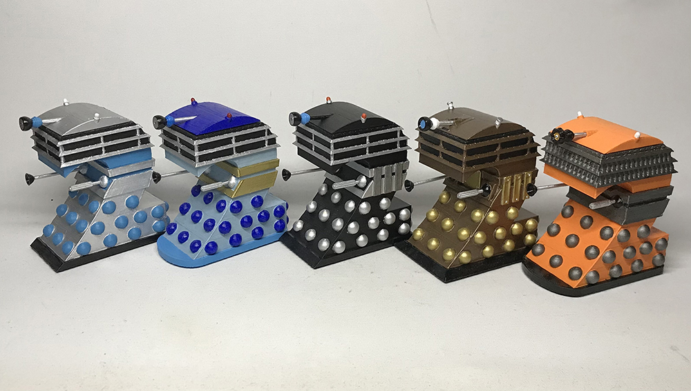 Doctor Who - BBC Two Ident Daleks