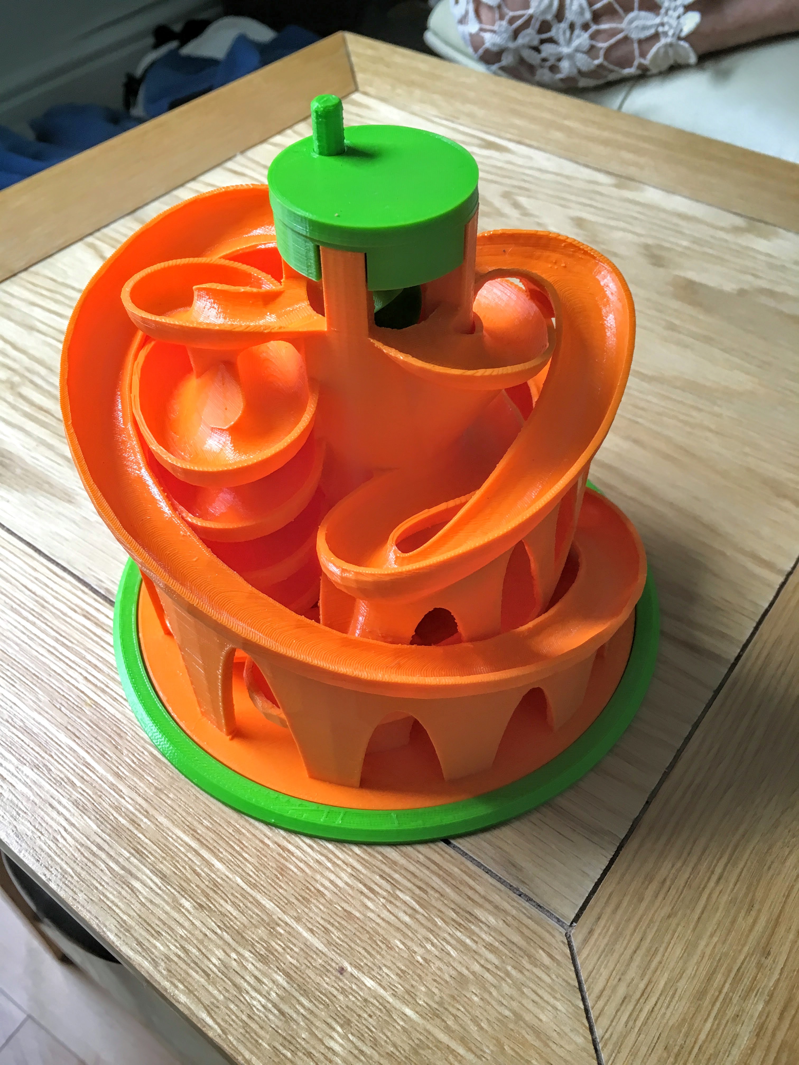 Base and alternative turncap for Marble Machine 3