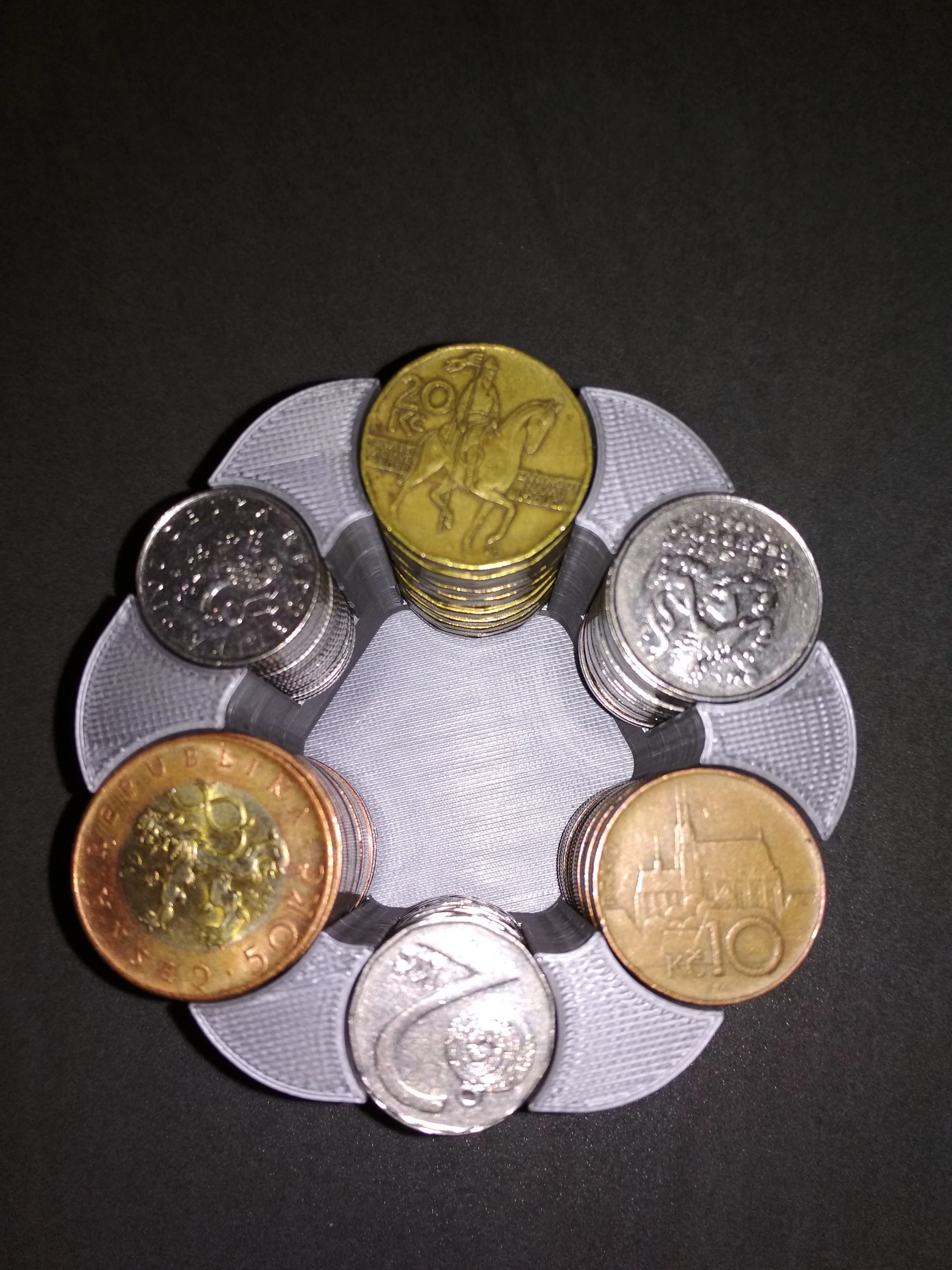 Czech Coin Holder