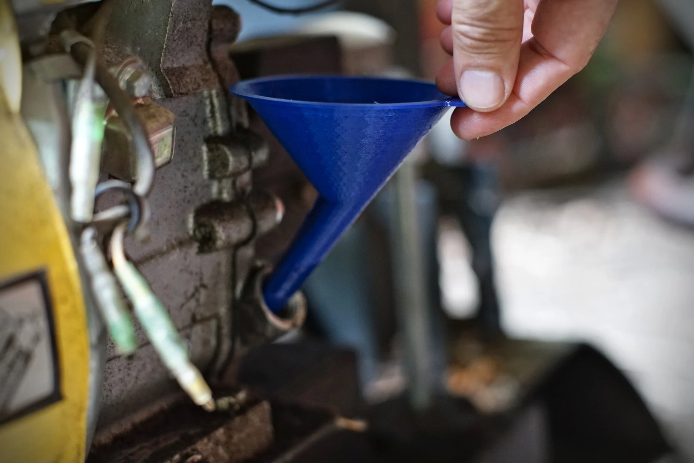 Funnel With Diagonal Tail