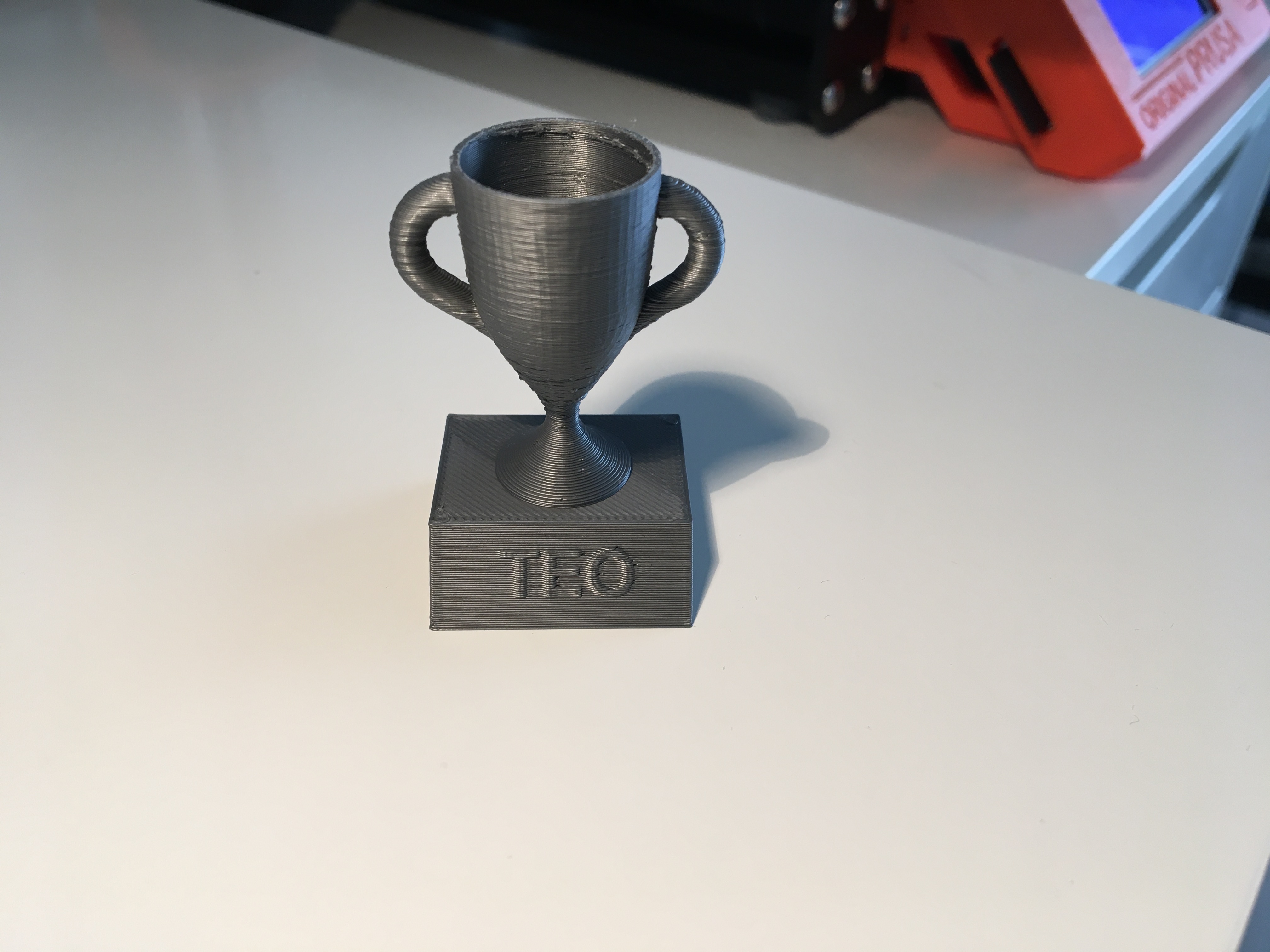 Pokal mit Namen