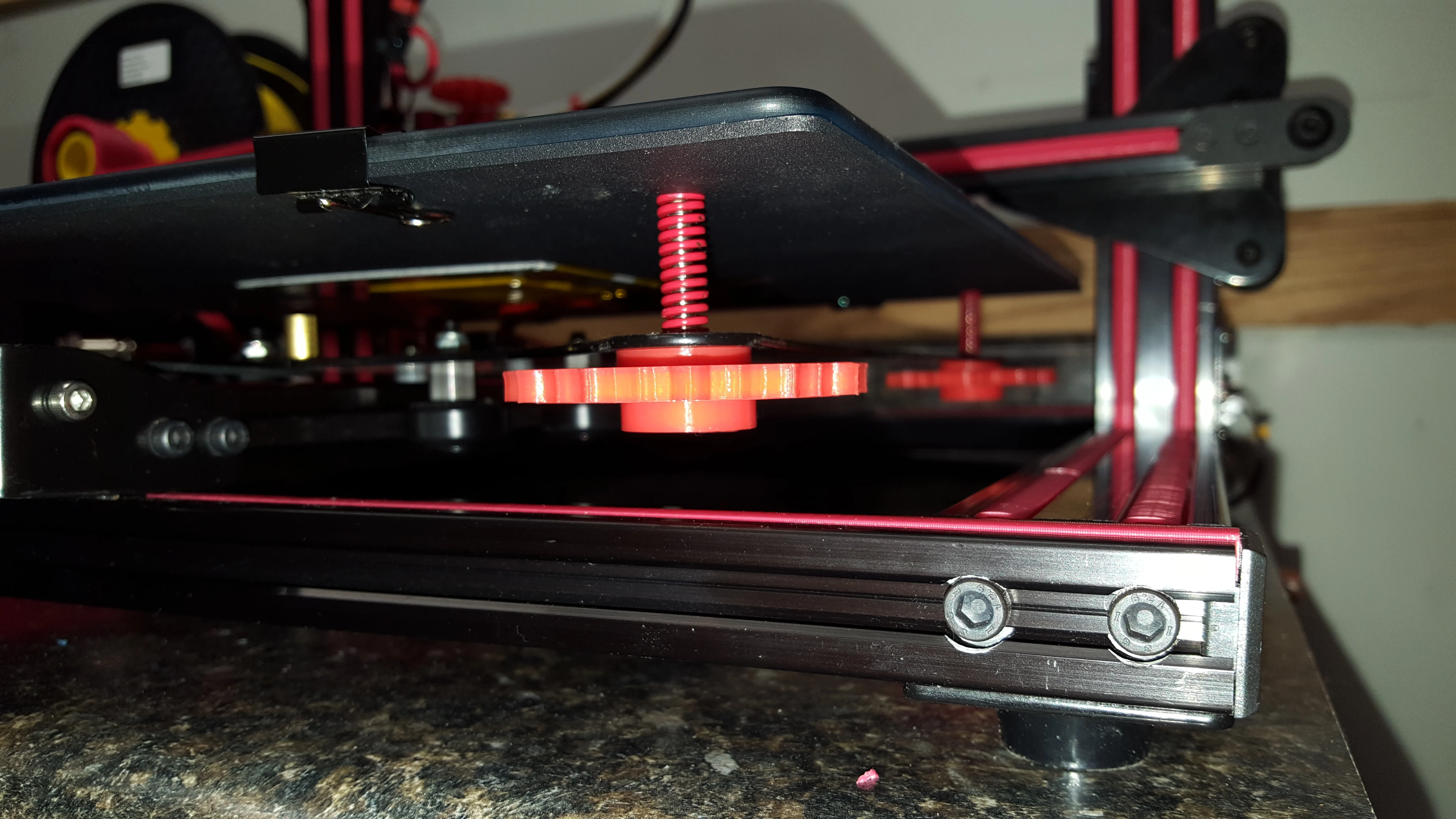 CTC A10S Amazing & Stupidly Overcomplicated Bed Leveling Knob Assembly