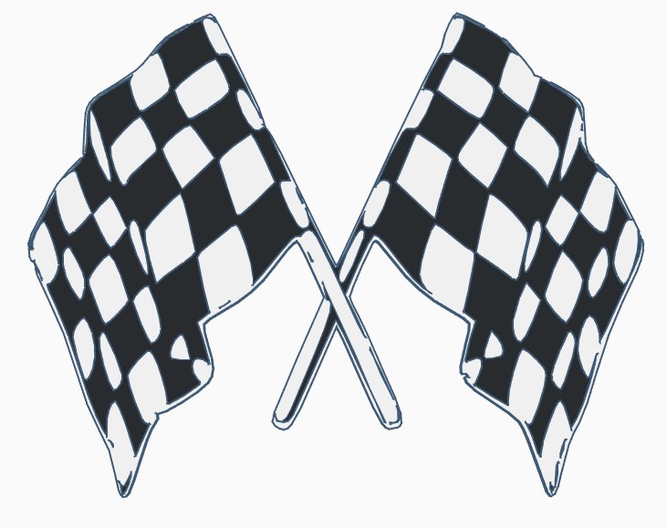 checkered flag