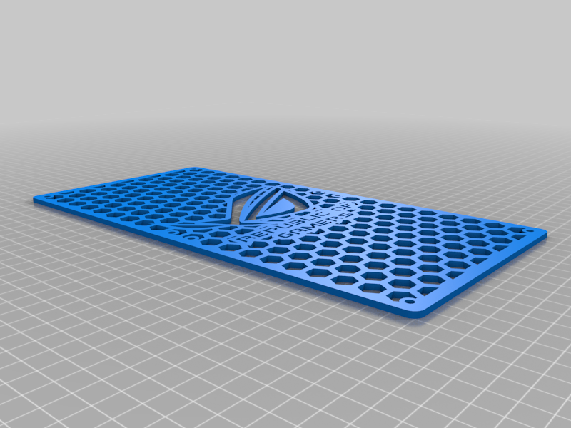 280mm ROG vertical fan grill