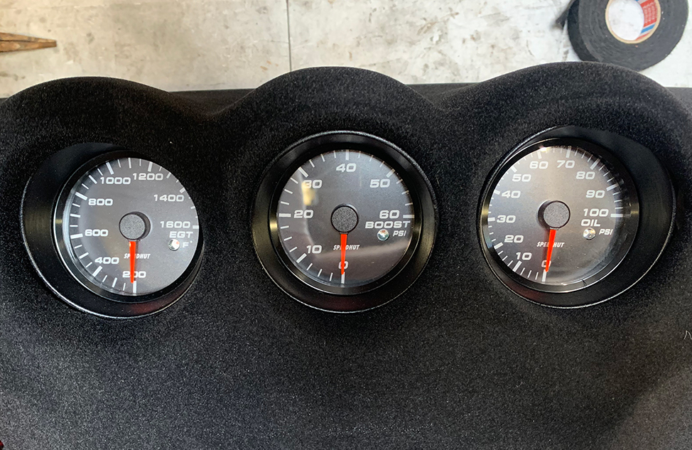 Datsun 240z S30  Gauge Pods for Speedhut 2 5/8 Gauges