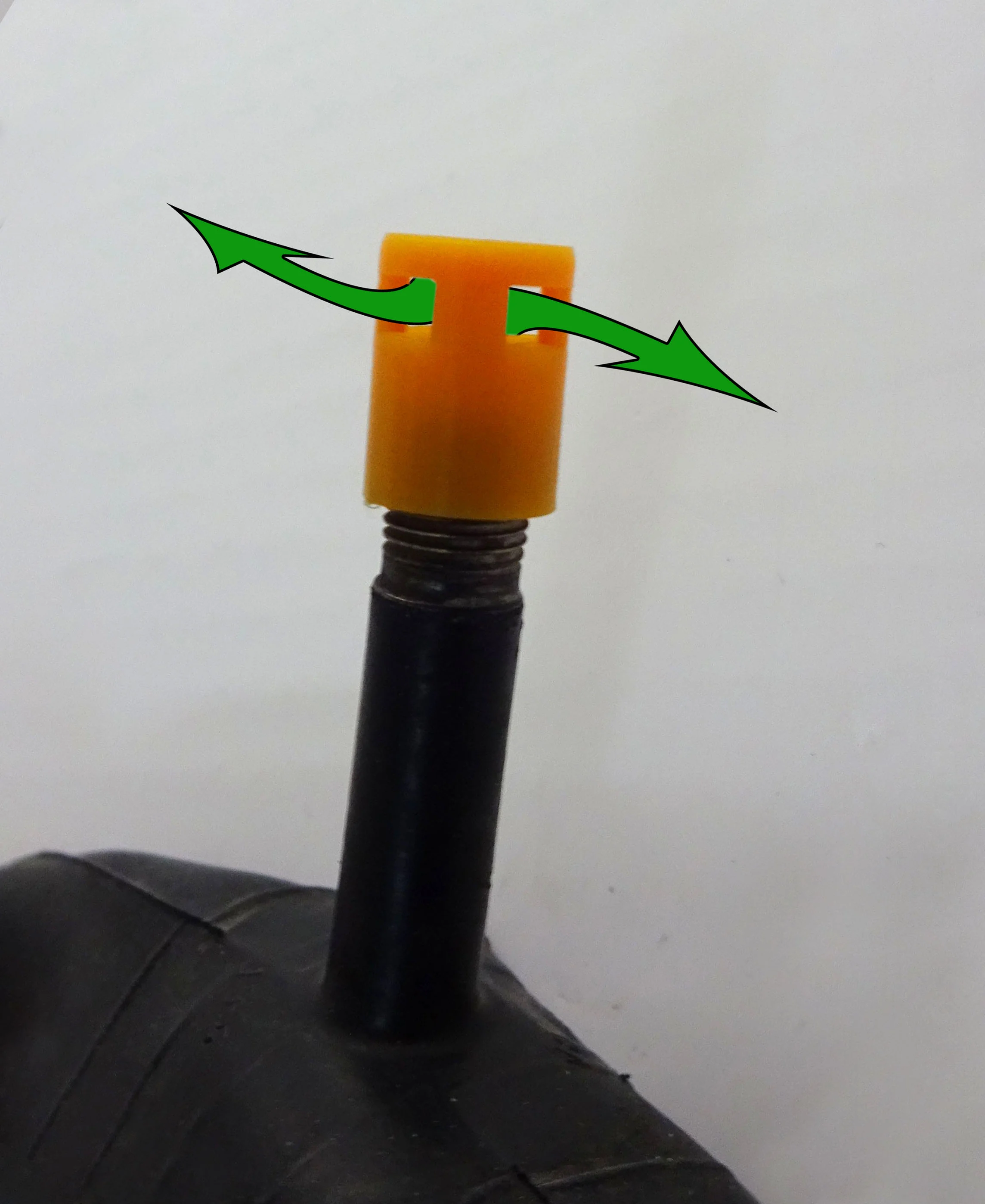 Tapón saca aire de válvula