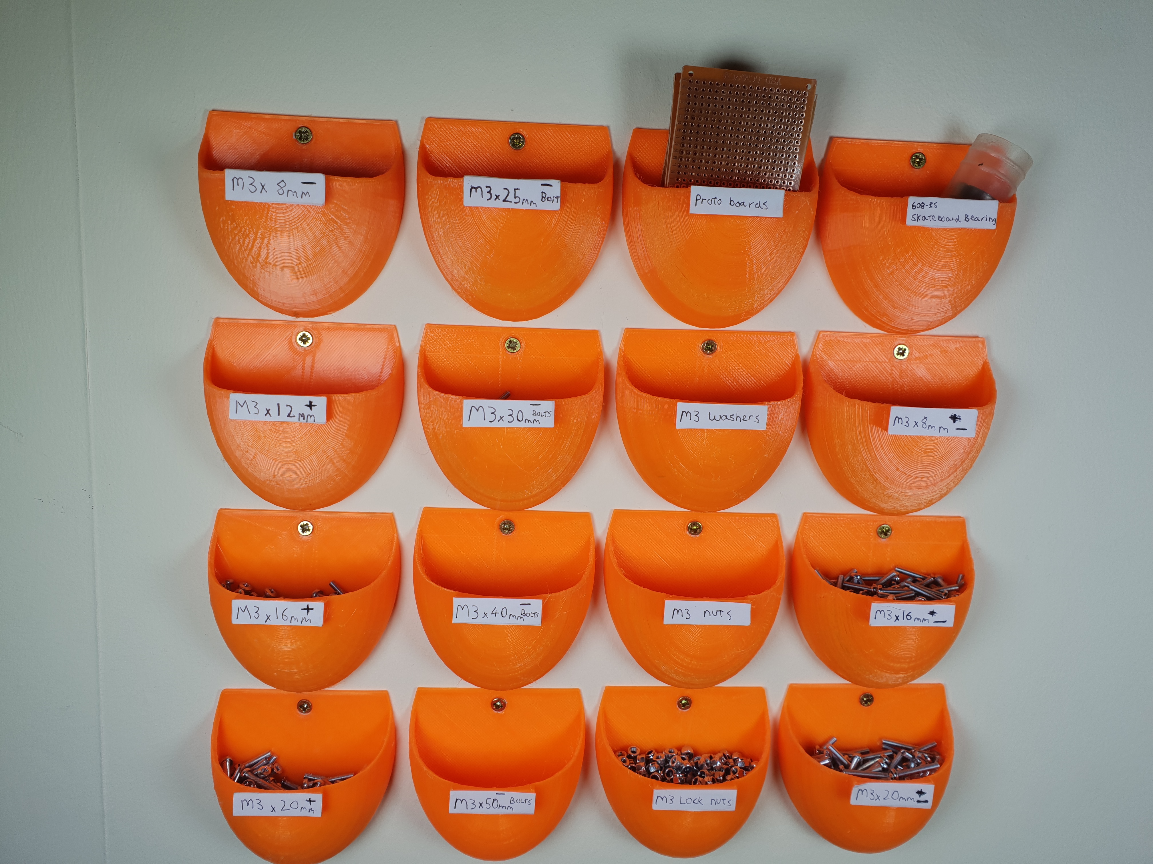 Wall Storage Bins